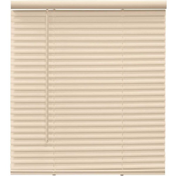 Champion TruTouch Alabaster Cordless Light Filtering Vinyl Mini Blinds with 1 in. Slats 24 in. W x 72 in. L 527320
